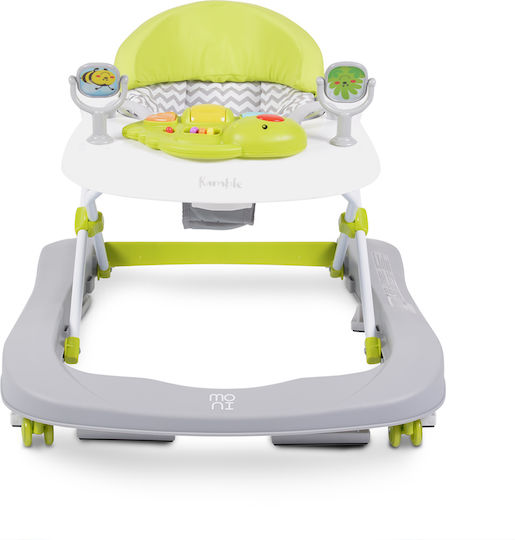Cangaroo Ramble Baby Walker with Music for 6+ Months Green