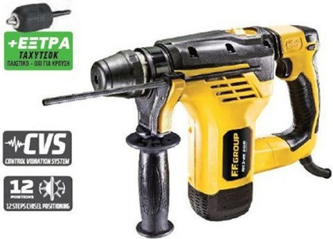 FFG RH 3-28 Pro Ударен Къртач Електрически 850W с Прикачване SDS Plus / Бързо 43467