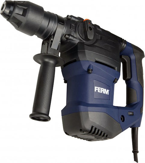 Ferm HDM1037 Schlag Meißelhammer Elektrisch 1500W mit Aufnahme SDS Plus HDM1037
