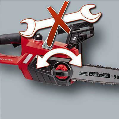 Einhell GE-LC 18 Li Solo Baumschneider Akku-Kettensäge Solo 18V 2.9kg mit Schiene 25cm
