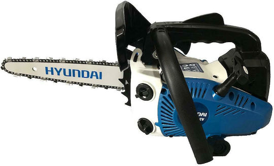 Hyundai HCS 2500 G CV Pruning Gasoline Chainsaw 2.9kg with Blade Carving Blade 25cm and Easy Start