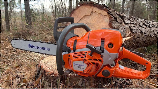 Husqvarna 572 XP Gasoline Chainsaw 6.6kg with Blade 45cm and Easy Start