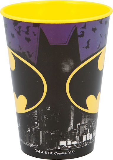 Stor Παιδικό Ποτηράκι "Batman" από Πλαστικό Κίτρινο 260ml