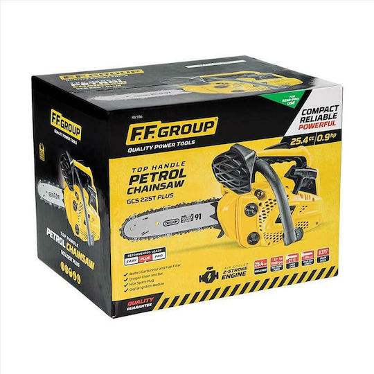 FFG Gasoline-Powered Pruning Chainsaw GCS 225T Plus Gasoline Chainsaw 3kg with Blade 25cm and Easy Start