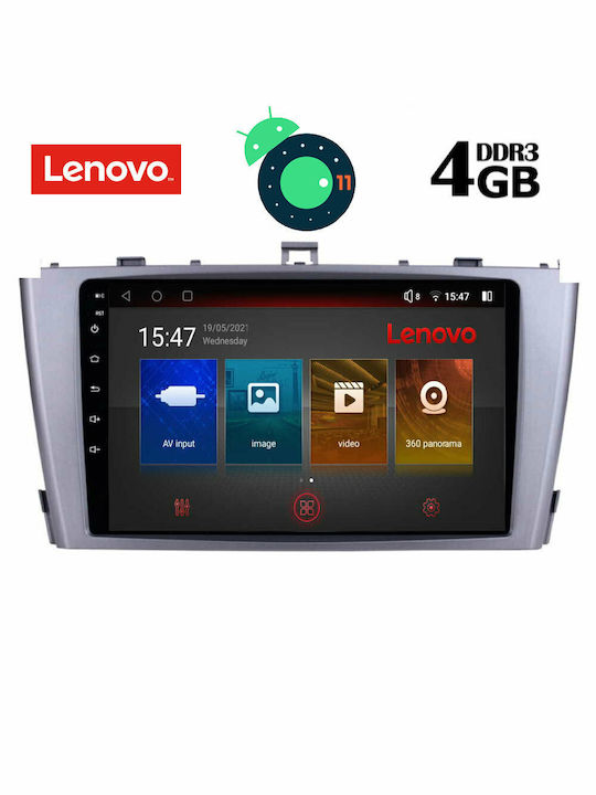 Lenovo Sistem Audio Auto pentru Toyota Avensis 2003-2009 (Bluetooth/USB/AUX/WiFi/GPS/Apple-Carplay/Partitură) cu Ecran Tactil 9" DIQ_SSX_9704