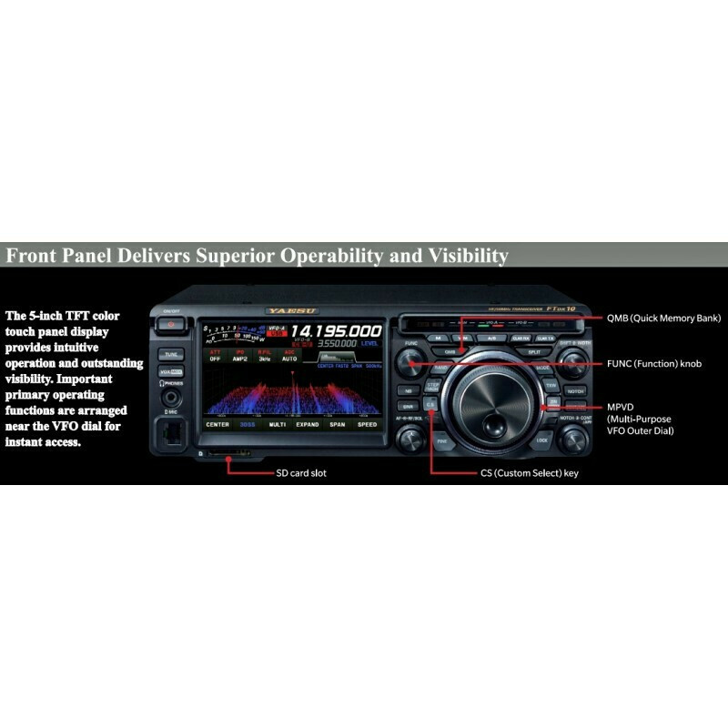 Yaesu FTDX10 Πομποδέκτης Βάσεως Skroutz.gr