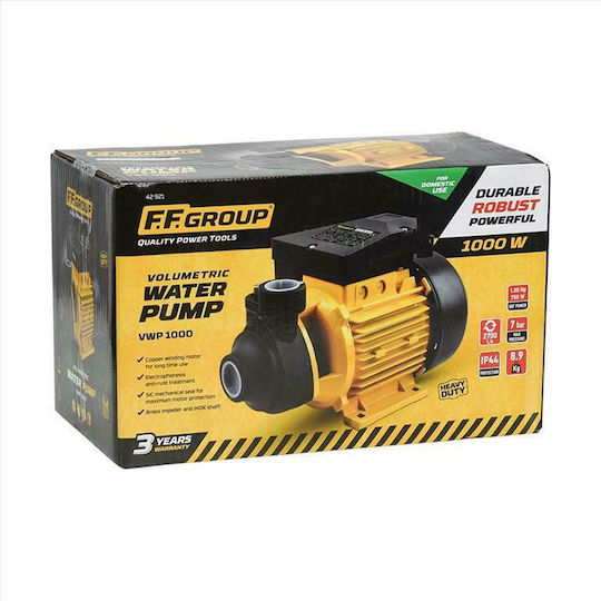 FFG VWP 1000 Electric Surface Water Pump 1hp Single-Phase