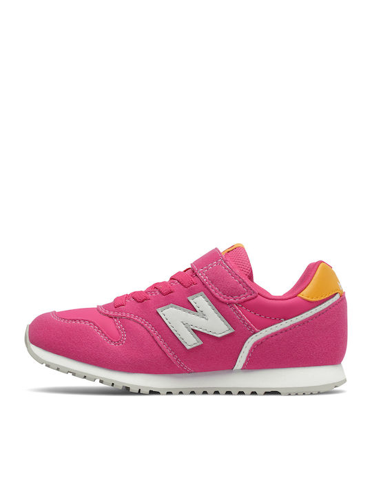 Kinder Sneakers mit Klettverschluss Fuchsie