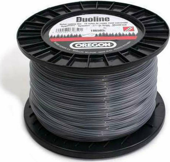 Oregon Duoline Round Brush Cutter Trimmer Line 3mm 60m 106502E