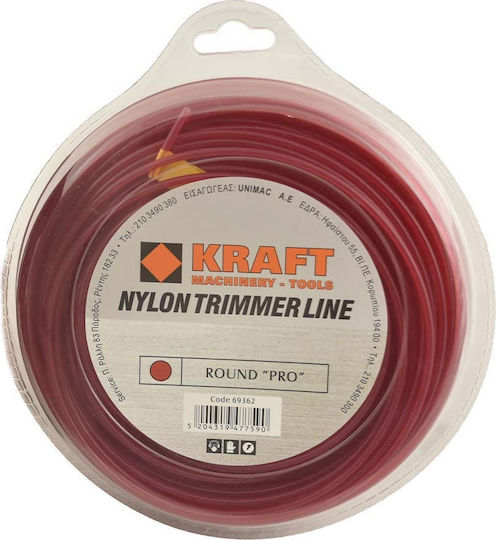 Kraft Round Pro Round Brush Cutter Trimmer Line 3.5mm 40m 69363