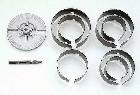 TopMan Set Lochsägen mit Durchmesser von 68mm bis 121mm für Holz und Kunststoff