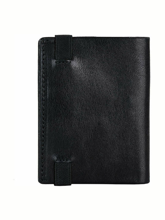 Кожен Мъжки Портфейл с RFID Черен