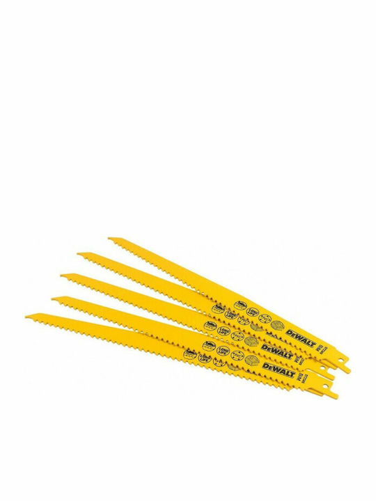 Dewalt DT2359 Ленти за джиг-резачки за Дърво 152мм 5бр