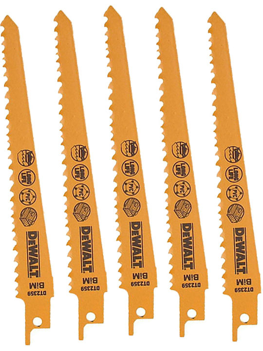 Dewalt DT2359 Ленти за джиг-резачки за Дърво 152мм 5бр