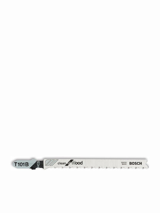 Bosch T101B Λάμες Clean for Wood για Ξύλο 5τμχ