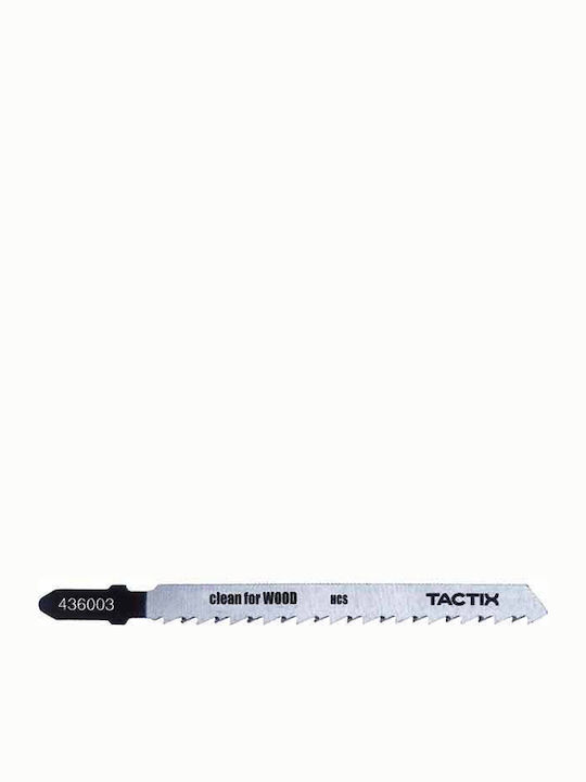 Tactix 436003 Ленти за джиг-резачки с дебел зъб за Дърво 100мм 5бр