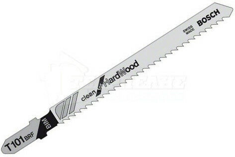 Bosch T101BRF Λάμες Clean for Hard Wood για Ξύλο 100mm 5τμχ