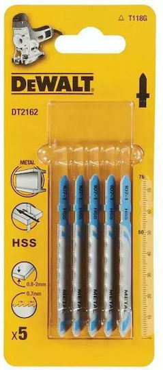 Dewalt DT2162 Blade HCS for Metal 76mm 5pcs