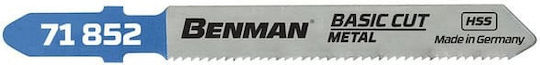Benman 71849 Blade for Metal 100mm 5pcs
