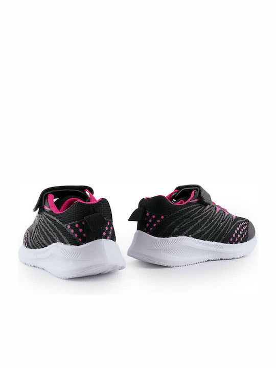 Kids Sneakers with Scratch Black