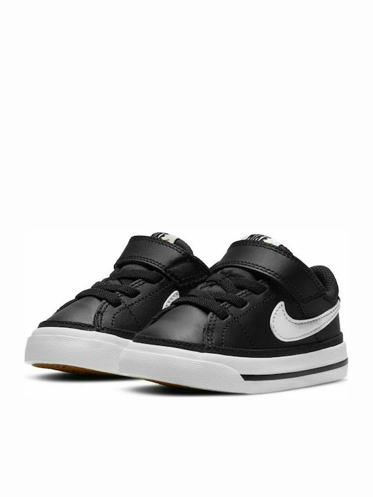Nike Încălțăminte Sport pentru Copii Court Legacy Negru / Gum Maro Deschis / Blank