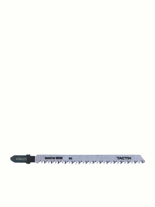 Tactix Jig Saw Blade for Wood 132mm with Thick Tooth 5pcs 436025