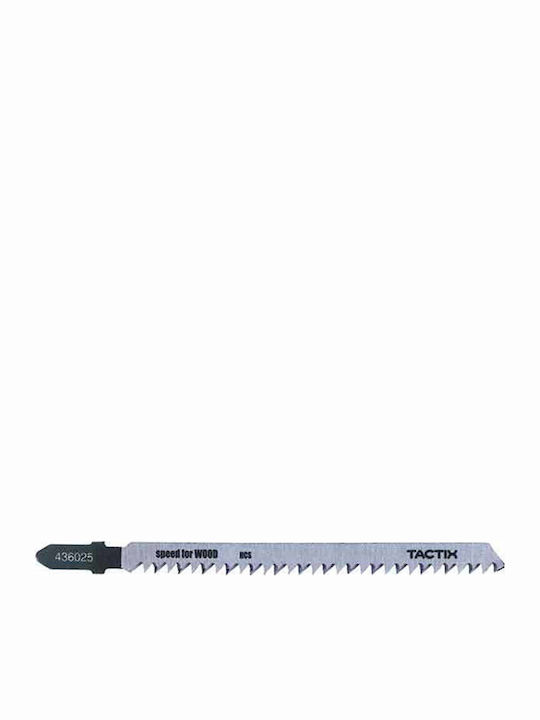 Tactix Jig Saw Blade for Wood 132mm with Thick Tooth 5pcs 436025