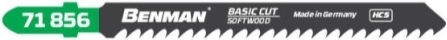 Benman 71858 Blade for Wood 76mm 5pcs