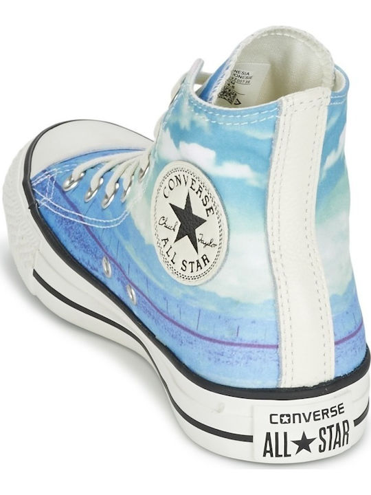 Chuck Taylor All Star Παιδικά Sneakers High Τιρκουάζ