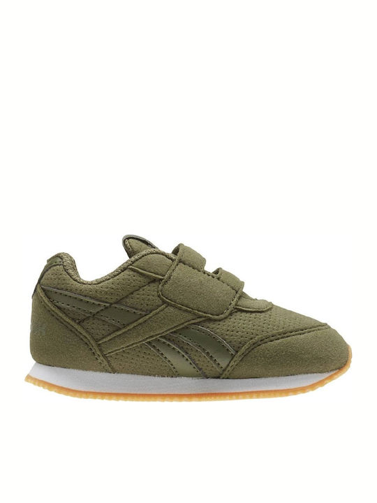 Classic Jogger 2 Kids Sneakers with Scratch Khaki