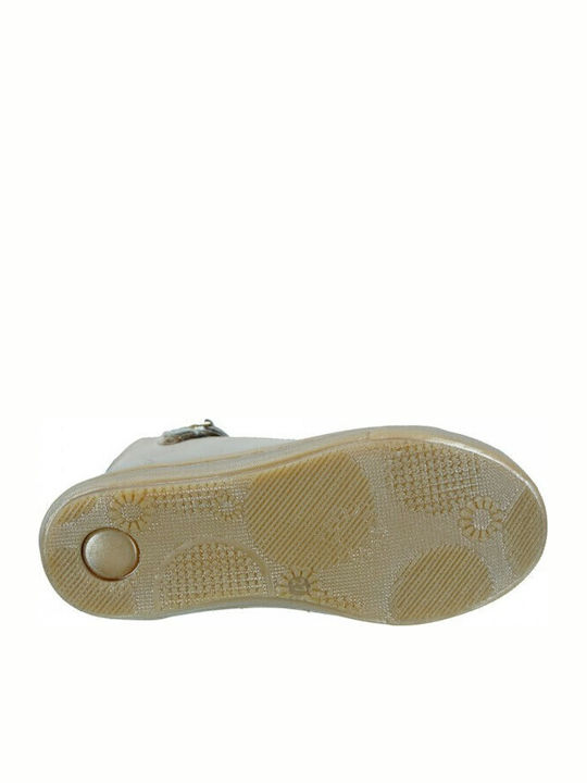 Παιδικά Sneakers High Μπεζ