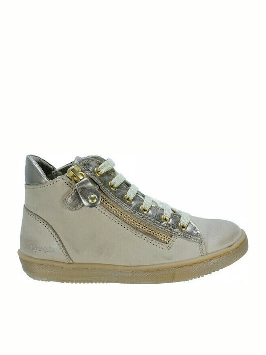Παιδικά Sneakers High Μπεζ