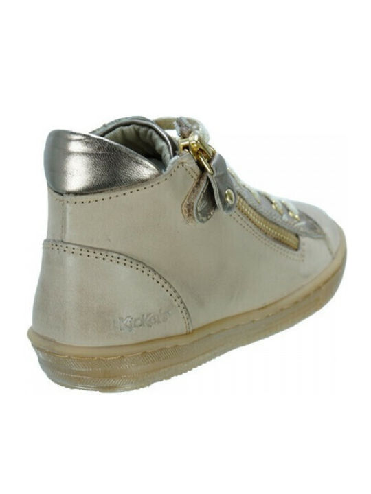 Παιδικά Sneakers High Μπεζ