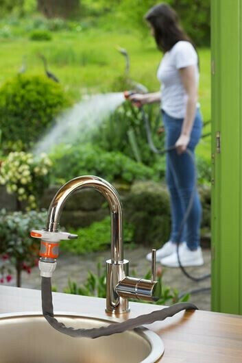 Gardena 18210-20 Faucet Hose Connector Gray