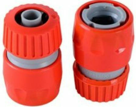 Siroflex 4450 Quick Connector Water Pipe for Hose 1/2" with Female Thread Orange