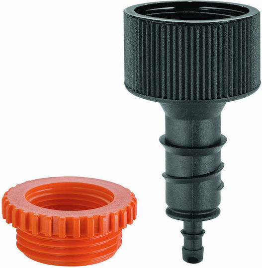 Claber 91345 Съединител за маркуч на смесител 1/2" - 1/4" Черен