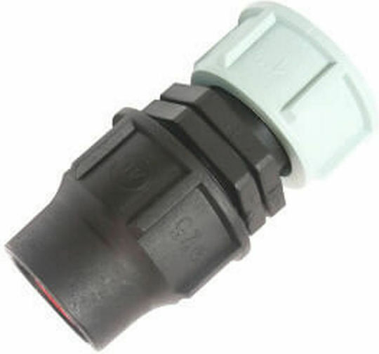 Palaplast 3216/0216 Hose Fitting Lock Type with Female Thread 16x19x16mm Gray