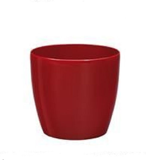 Roto Brillante 14 Plant Pot Plastic Burgundy Roto Brillante 14 Plant Pot Plastic Burgundy