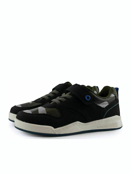 Kids Sneakers with Scratch Black