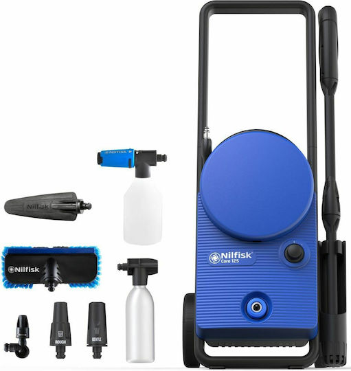 Nilfisk Core 130-6 PC - Car Wash EU Pressure Washer Electric 1500W with Pressure 130bar and Metal Pump