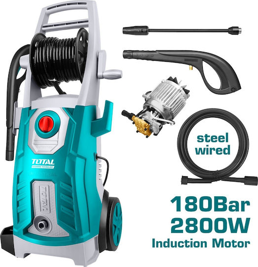 Total Hochdruckreiniger Strom 2800W mit Druck 180bar