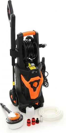 Kraft & Dele Hochdruckreiniger Stromquelle 2100W mit Druck 140bar
