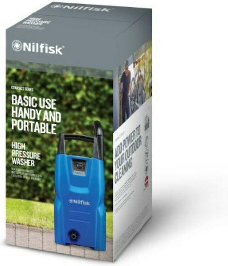 Nilfisk C 100.7-5 Pressure Washer Electric 1300W with Pressure 100bar and Metal Pump
