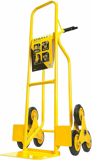 Stanley Transport Trolley for Weight Load up to 200kg Yellow