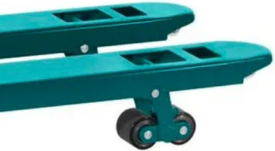 Total Palettenwagen for Load Weight up to 2.5t in Grün Color