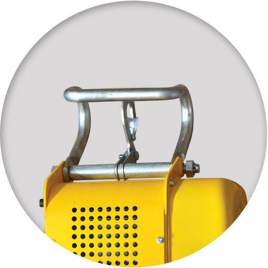 Plus Electric Hoist HH600D for Weight Load up to 600kg Yellow