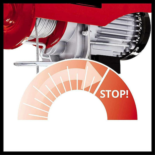 Einhell Ηλεκτρικό Παλάγκο TC-EH 600 για Φορτίο Βάρους έως 300kg σε Κόκκινο Χρώμα