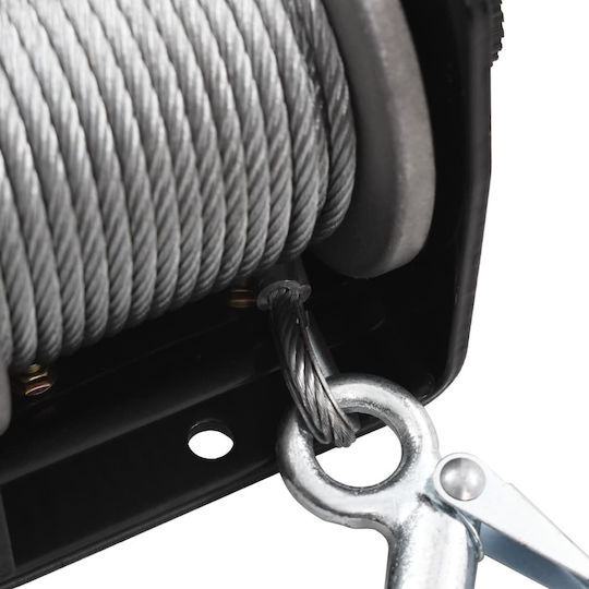 vidaXL Compensator de primăvară pentru o Încărcătură cu Greutate de până la 907kg în Culorea Negru