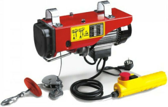 Plus Electric Hoist PA400A for Weight Load up to 400kg Red