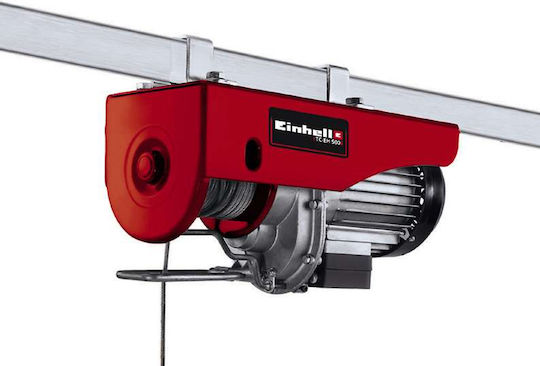 Einhell Electric Hoist ΤC-EH 500 for Weight Load up to 500kg Red